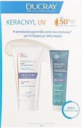 PROMO KERACNYL UV ANTI-BLEMISH FACE FLUID SPF50+, 50ML & ΔΩΡΟ FOAMING GEL FACE - BODY 100ML DUCRAY