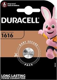 BUTTONCELL LITHIUM ELECTRONICS CR1616 ΤΕΜ. 1 DURACELL