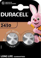 LITHIUM BATTERY CR2450 3V 2PCS DURACELL