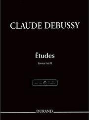 DEBUSSY CLAUDE - ETUDES FOR PIANO VOL. I & II DURAND