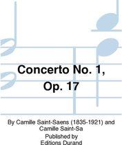 SAINT-SAENS - CONCERTO N.1 OP.17 DURAND