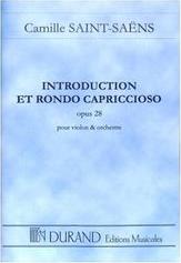 SAINT-SANS - INTRODUCTION & RONDO CAPR.OP.28 DURAND