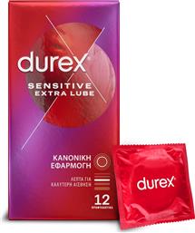 ΠΡΟΦΥΛΑΚΤΙΚΑ SENSITIVE EXTRA LUBE 12 ΤΕΜΑΧΙΑ DUREX