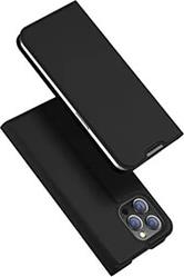 SKIN PRO SMOOTH LEATHER CASE FOR APPLE IPHONE 14 PRO MAX BLACK DUX DUCIS