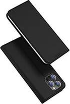 SKIN PRO SMOOTH LEATHER CASE FOR APPLE IPHONE 15 PRO BLACK DUX DUCIS