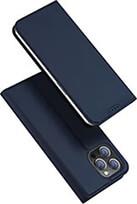 SKIN PRO SMOOTH LEATHER CASE FOR APPLE IPHONE 15 PRO MAX BLUE DUX DUCIS