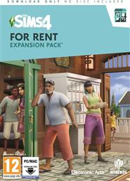 THE SIMS 4 FOR RENT EXPANSION PACK (CODE IN A BOX) - PC EA