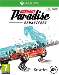 XBOX ONE GAME - BURNOUT PARADISE REMASTERED EA
