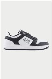 ΑΝΔΡΙΚΑ SNEAKERS ΜΕ ΛΟΓΟΤΥΠΟ - X8X189XK404 ΑΣΠΡΟΜΑΥΡΟ EA7 από το NOTOS