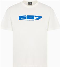 ΑΝΔΡΙΚΟ T-SHIRT ΜΕ CONTRAST OVERSIZED LOGO REGULAR FIT - 7M000163AF13938 ΛΕΥΚΟ EA7