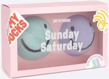 ΚΑΛΤΣΕΣ SATURDAY SUNDAY 2-PACK EAT MY SOCKS