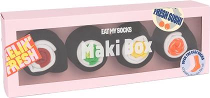 MAKI BOX 2 PAIRS EMSNOCMAX2 ΠΟΛΥΧΡΩΜΟ EAT MY SOCKS από το ZAKCRET SPORTS