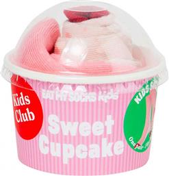 ΠΑΙΔΙΚΕΣ ΚΑΛΤΣΕΣ ''CUPCAKE STRAWBERRY'' - EMSKIDCUS ΠΟΛΥΧΡΩΜΟ EAT MY SOCKS
