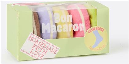 UNISEX ΚΑΛΤΣΕΣ ''BON MACARON'' - EMSNCBOMA ΠΟΛΥΧΡΩΜΟ EAT MY SOCKS