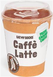 UNISEX ΚΑΛΤΣΕΣ ''CAFFE LATTE'' - EMSNOCSLACA ΠΟΛΥΧΡΩΜΟ EAT MY SOCKS