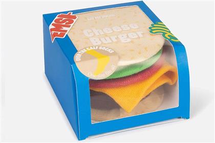UNISEX ΚΑΛΤΣΕΣ ''CHEESEBURGER'' - EMSNOCSCHBU ΠΟΛΥΧΡΩΜΟ EAT MY SOCKS