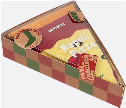 UNISEX ΚΑΛΤΣΕΣ ''NAPOLI PIZZA'' - EMSNOCPINA ΠΟΛΥΧΡΩΜΟ EAT MY SOCKS