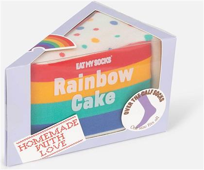 UNISEX ΚΑΛΤΣΕΣ ''RAINBOW CAKE'' - EMSNOCCARA ΠΟΛΥΧΡΩΜΟ EAT MY SOCKS