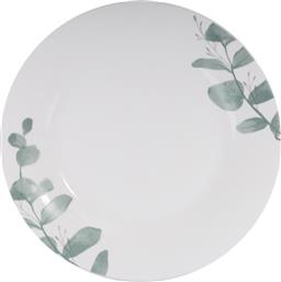 ΠΙΑΤΟ ΡΗΧΟ ΦΑΓΗΤΟΥ ΓΥΑΛΙΝΟ GREEN 25,5ΕΚ. LEAF EATON ME25031525 (ΣΕΤ 6 ΤΕΜΑΧΙΑ) (ΥΛΙΚΟ: ΓΥΑΛΙ, ΧΡΩΜΑ: ΛΕΥΚΟ, ΜΕΓΕΘΟΣ: ΜΕΜΟΝΩΜΕΝΟ) - - ME25031525 EATON DINING