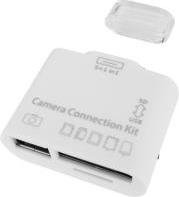 CAMERA KIT FOR IPAD 2/3 USB + CARD READER EAXUS