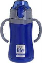 ΑΝΟΞΕΙΔΩΤΟ ΠΑΙΔΙΚΟ ΘΕΡΜΟΣ THERMOS KIDS 300ML NAVY BLUE ECOLIFE από το PLUS4U