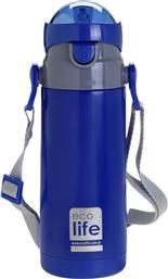 ΑΝΟΞΕΙΔΩΤΟ ΠΑΙΔΙΚΟ ΘΕΡΜΟΣ THERMOS KIDS 400ML NAVY BLUE ECOLIFE