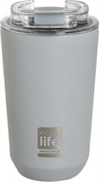 ΠΟΤΗΡΙ ΘΕΡΜΟΣ COFFEE THERMOS PURE GREY ΓΚΡΙ 360ML ECOLIFE