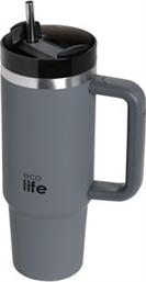 ΘΕΡΜΟΣ COFFEE THERMOS JUNIOR GREY ΓΚΡΙ 900ML ECOLIFE