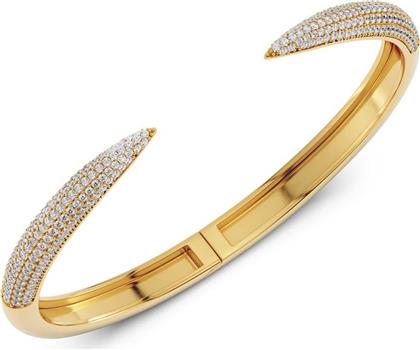 ΓΥΝΑΙΚΕΙΑ ΧΕΙΡΟΠΕΔΑ ''CREST PAVE BANGLE GOLD'' - 127616 EDBLAD