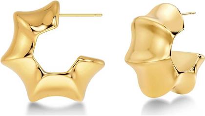 ΓΥΝΑΙΚΕΙΑ ΣΚΟΥΛΑΡΙΚΙΑ ''CANE HOOPS MULTI L GOLD'' - 129399 EDBLAD