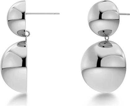 ΓΥΝΑΙΚΕΙΑ ΣΚΟΥΛΑΡΙΚΙΑ ''SPHERE EARRINGS L STEEL'' - 129490 EDBLAD