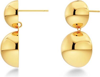 ΓΥΝΑΙΚΕΙΑ ΣΚΟΥΛΑΡΙΚΙΑ ''SPHERE EARRINGS S GOLD'' - 129487 EDBLAD