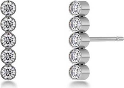 ΓΥΝΑΙΚΕΙΑ ΣΚΟΥΛΑΡΙΚΙΑ ''TWIGGY STUDS CZ STEEL'' - 127893 EDBLAD