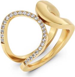 ΓΥΝΑΙΚΕΙΟ ΔΑΧΤΥΛΙΔΙ ''PLIE RING GOLD'' (M) - 129469-M EDBLAD