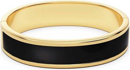 ΓΥΝΑΙΚΕΙΟ ΒΡΑΧΙΟΛΙ ''FRAME ENAMEL BANGLE BLACK GOLD'' (L) - 127804-L EDBLAD