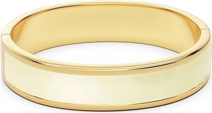 ΓΥΝΑΙΚΕΙΟ ΒΡΑΧΙΟΛΙ ''FRAME ENAMEL BANGLE OFFWHITE GOLD'' (L) - 127805-L EDBLAD