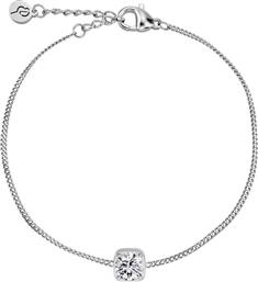 ΓΥΝΑΙΚΕΙΟ ΒΡΑΧΙΟΛΙ ''GEMMA BRACELET STEEL'' - 129428 EDBLAD