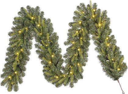 ΧΡΙΣΤΟΥΓΕΝΝΙΑΤΙΚΗ ΓΙΡΛΑΝΤΑ 270ΕΚ. ΜΕ 40 LED ΦΩΤΑΚΙΑ GRIMSHAW 1183882 EDELMAN