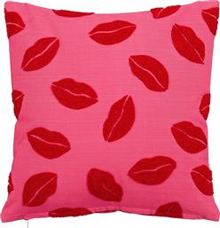 ΔΙΑΚΟΣΜΗΤΙΚΟ ΜΑΞΙΛΑΡΙ (45X45) LIPS PINK 1130930 EDELMAN