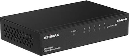 GS-1005E NETWORK SWITCH UNMANAGED GIGABIT ETHERNET (1000 MBPS) EDIMAX