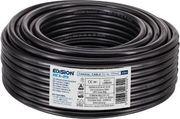 ΚΑΛΩΔΙΟ COAXIAL OCX-25 CU AL FCA PE ΜΑΥΡΟ 25M EDISION