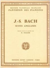 BACH J.S.SUITES ANGLAISES HENRY LEMOINE