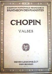 CHOPIN - VALZER HENRY LEMOINE