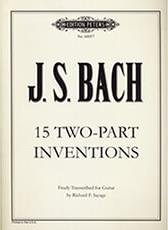 BACH J.S. - 15 TWO-PART INVENTIONS EDITION PETERS