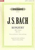 BACH JOHANN SEBASTIAN - VIOLIN CONCERT IN A MINOR EDITION PETERS