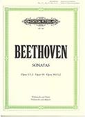 BEETHOVEN - CELLO SONATAS OPUS 5/1-2 - OPUS 69 - OPUS 102 / 1.2 EDITION PETERS