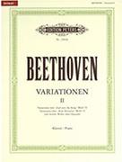 BEETHOVEN VARIATIONEN II EDITION PETERS