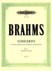 BRAHMS - CONCERTO NO.1 OP 15 (DM) EDITION PETERS