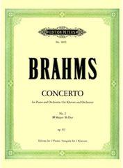 BRAHMS - CONCERTO NO.2 OP.83 (BB) EDITION PETERS