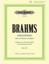 BRAHMS - HAYDN VARIATIONEN EDITION PETERS